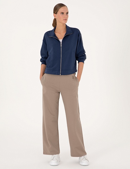 Толстовка без капюшона на молнии - G022SZ0820HONA_H Толстовка жен. (VR033, 2XS)