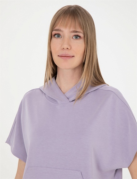 Худи с коротким рукавом - G022SZ0820HARPI Толстовка жен. (VR034, L)