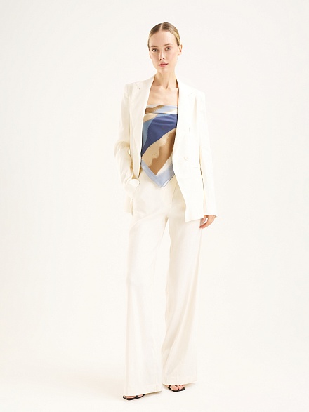 Брюки классические прямые - G022SZ0030P-TOPEKA-R Брюки жен. (VR019, 36)