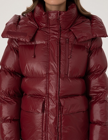 Пуховик укороченный с несьемным капюшоном - G022SZ0MS0NICCO Куртка жен. (VR014, 36)