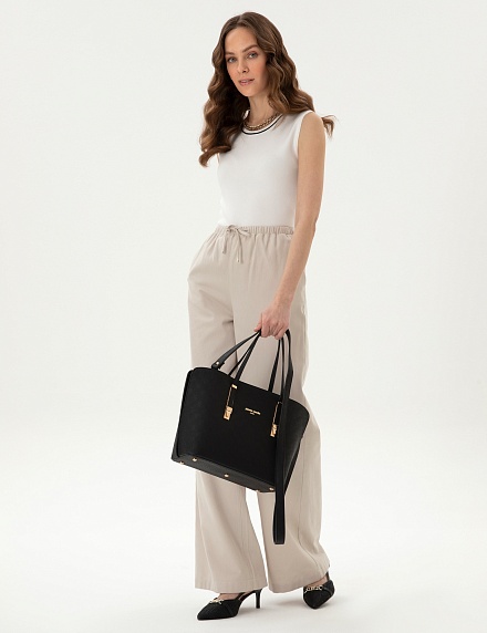 Сумка тоут из экокожи - A022SZ057OMUZIY25_10019 Сумка жен. (VR046)