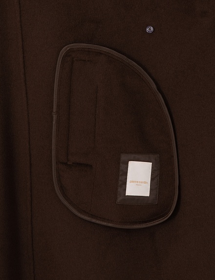 Пальто двубортное с добавлением шерсти прямое - G022SZ0KS0JOSE Куртка жен. (VR029, 34)