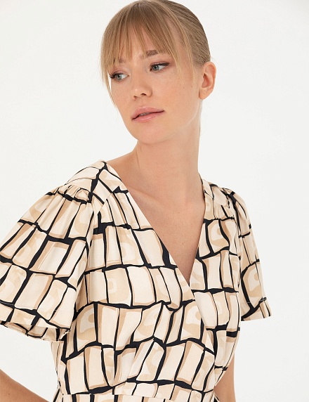 Платье миди на запах - G022SZ0320VALER Платье жен. (VR046, 36)