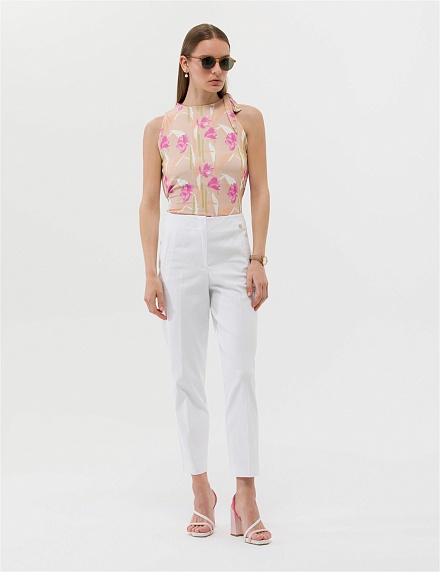 Топ с декоративным узлом - G022SZ0110PENDRA-B Футболка жен. (VR233, L)