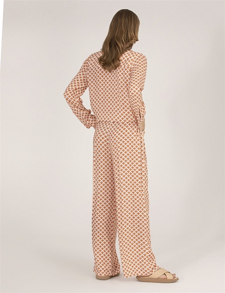 Брюки широкие из вискозы - G022SZ0780CEDRUS-P23Y Брюки жен. (VR222, 40)