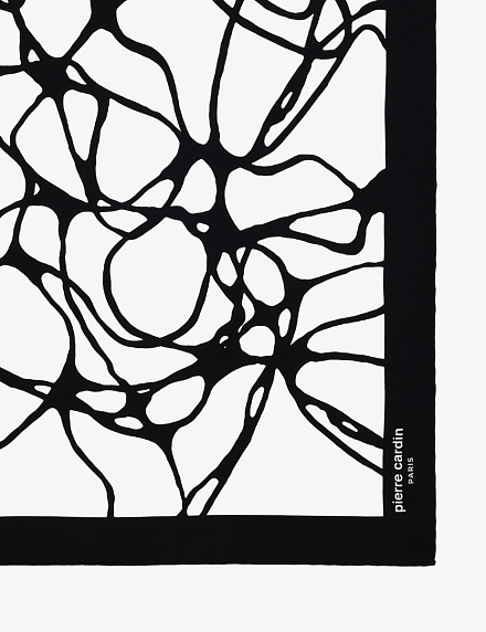 Платок шелковый с принтом - A022SZ09393OSHOROV Шарф жен. (VR046)