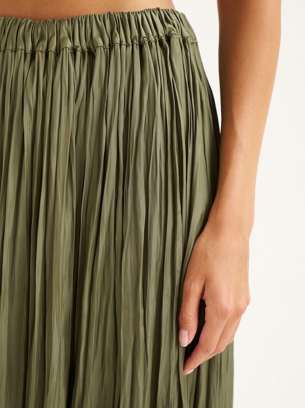 Юбка миди из жатой ткани - G022SZ0980BESSA Юбка жен. (VR027, 36)