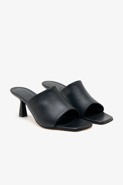 Мюли кожаные на каблуке - S072SZ0330Y23ZAZARA-TPK Обувь жен. (VR046, 38)