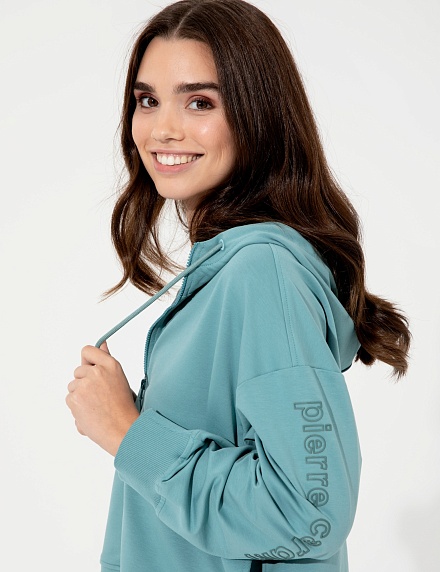 Толстовка на молнии с капюшоном - G022SZ0820LAM-H-22Y Толстовка жен. (VR152, XL)