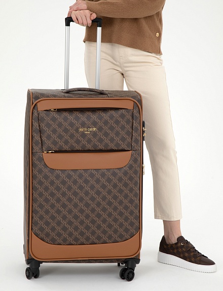 Чемодан из экокожи - A022SZ0UTVLZIY25_04PC5750_01 Сумка дор. жен. (VR029)