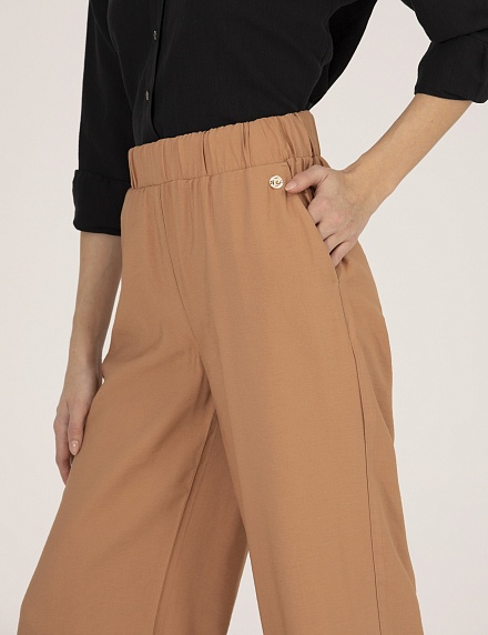 Брюки широкие с вискозой - G022SZ0780PAREMI23Y-P Брюки жен. (VR233, 38)