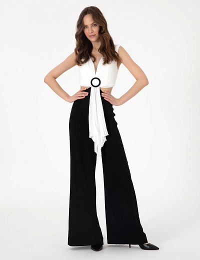 Комбинезон без рукавов с драпировкой - G022SZ0320VORKA Платье жен. (VR046, 40)