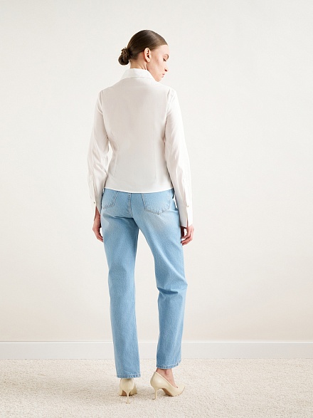 Рубашка классическая приталенная - G022SZ0040ROTTE Сорочка жен. (VR013, 32)