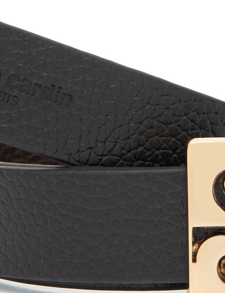 Ремень кожаный двухсторонний - A022SZ016KLSSK25_131_LT Ремень жен. (VR046, 90)