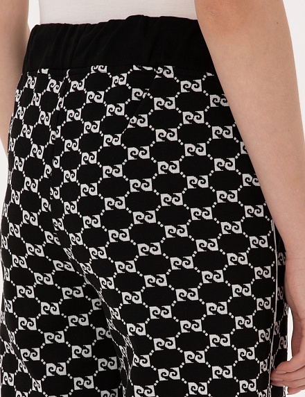 Брюки спортивные на резинке с кулиской прямые - G022SZ0OP0OZBU_P Брюки спорт. жен. (VR046, S)