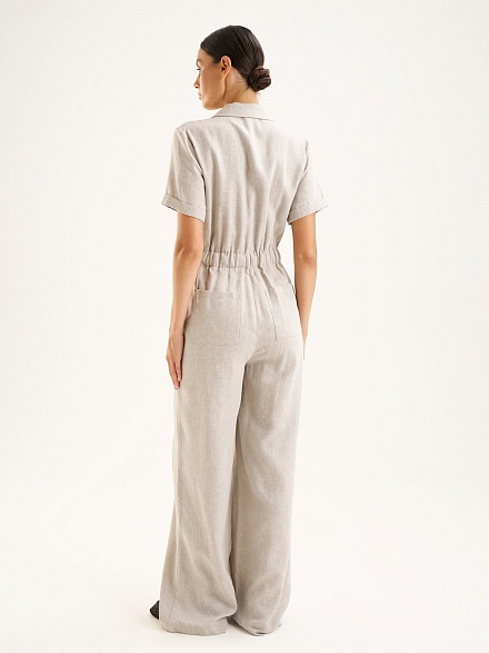 Комбинезон с добавлением льна - G022SZ0320NOME Платье жен. (VR024, 40)