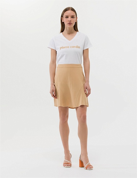 Юбка трапеция трикотажная мини - G022SZ0980SOLO-E Юбка жен. (VR011, 34)