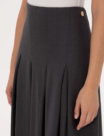 Юбка миди в складку - G022SZ0980FAMOS Юбка жен. (VR006, 36)