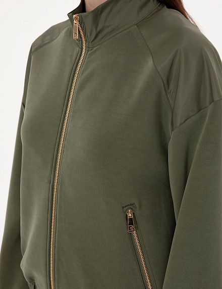 Толстовка без капюшона на молнии - 