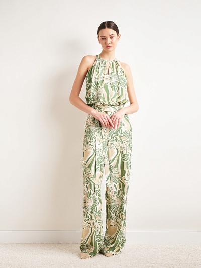 Комбинезон с воротником халтер - G022SZ0320WOLK-T Платье жен. (VR054, 32)