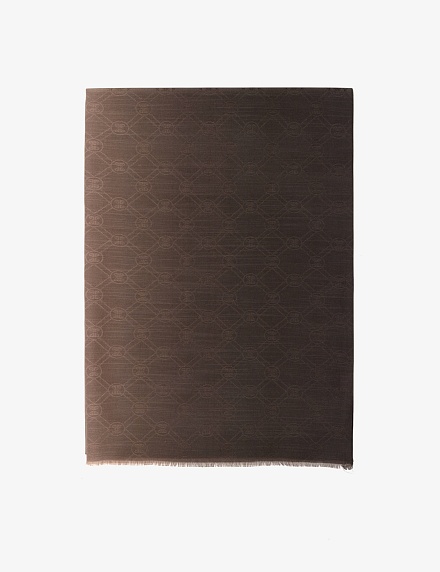 Шарф с узором из смеси шелка и хлопка - A022SZ093SALKUBBEY_DEGRADE Шарф жен. (VR026)