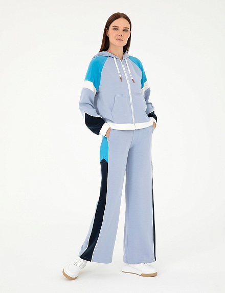 Брюки спортивные широкие - G022SZ0OP0SARA-P Брюки спорт. жен. (VR249, XL)