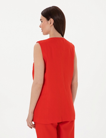 Жилет льняной удлиненный - G022SZ0100ALTER_Y Жилет жен. (VR030, 36)