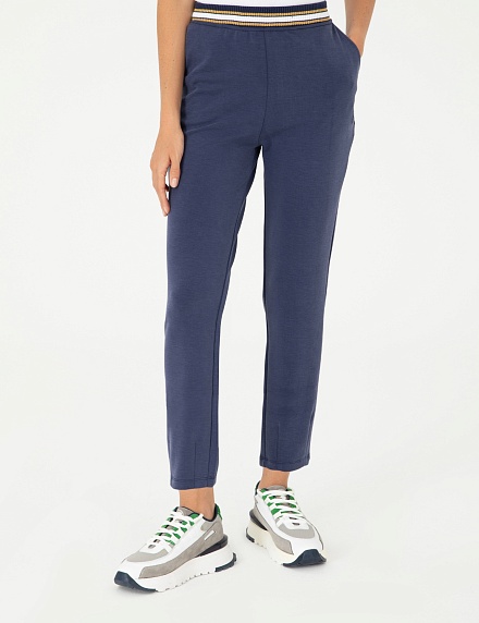 Брюки на резинке зауженные - G022SZ0OP0ROV-P Брюки спорт. жен. (VR033, 2XL)