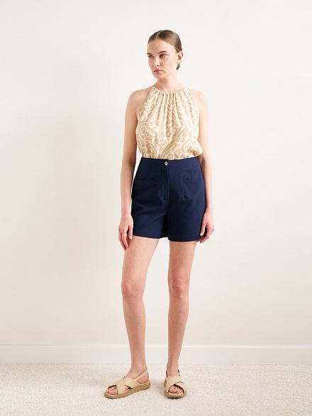 Шорты с вискозой - G022SZ0310PETIT Бермуды жен. (VR033, 32)