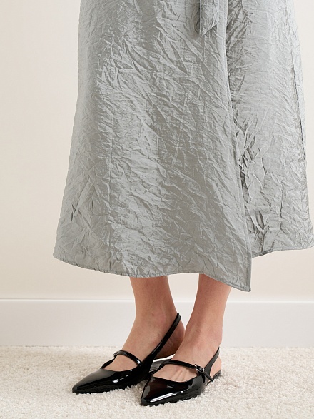 Юбка миди на запах из жатой ткани - G022SZ0980ELEN_E Юбка жен. (VR024, 32)