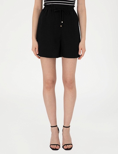 Шорты льняные на кулиске - G022SZ0310KETO_S_25Y Бермуды жен. (VR046, 36)