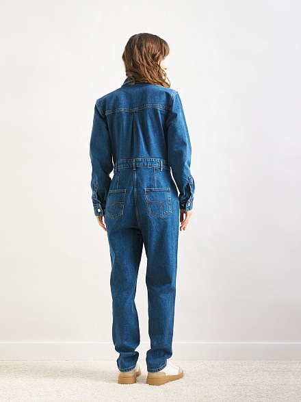 Комбинезон джинсовый - G072SZ0DE0R_WAYNE Платье жен. (VR036, 40)