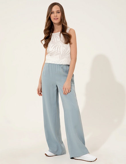 Брюки широкие с вискозой - G022SZ0780PAREMI-P Брюки жен. (VR152, 40)