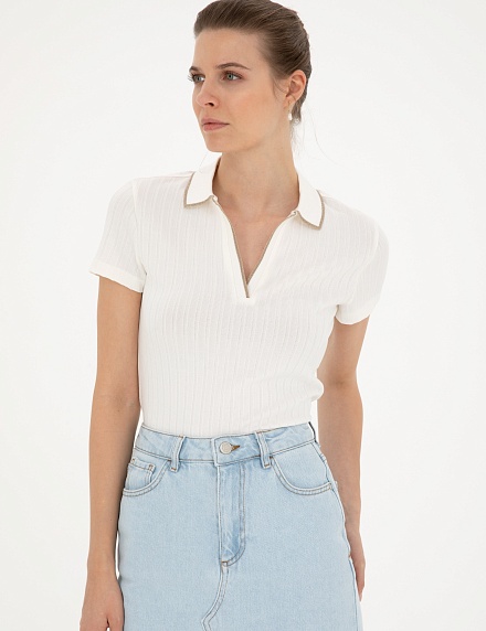 Футболка-поло трикотажная - G022SZ0110RINO24Y Футболка жен. (VR019, S)