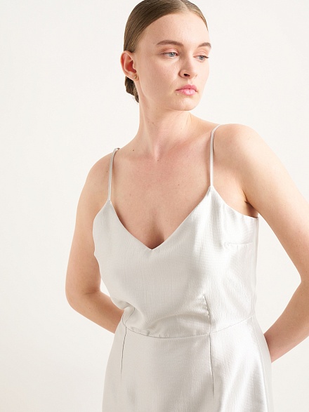 Платье мини с металлизированным эффектом - G022SZ0320CEDAR Платье жен. (VR024, 36)