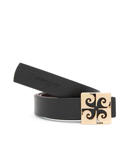 Ремень кожаный двухсторонний - A022SZ016KLSSK25_131_LT Ремень жен. (VR046, 90)