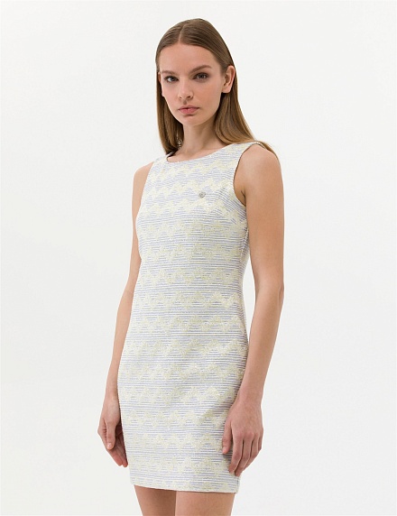 Платье мини с геометрическим узором - G022SZ0320REST Платье жен. (VR019, 40)