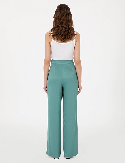 Брюки из вискозы с эластаном прямые - G022SZ0030TENS_P Брюки жен. (VR054, 34)