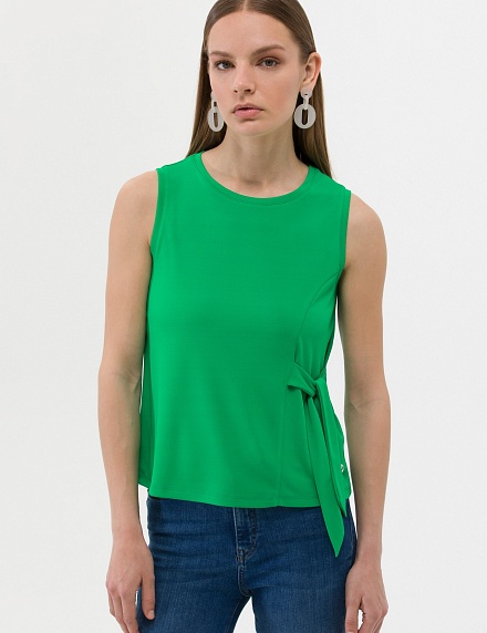 Топ с декоративным узлом - G022SZ0110AMBER Футболка жен. (VR055, S)