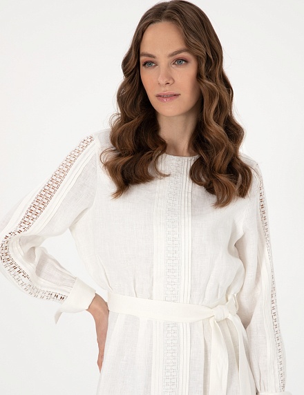 Платье мини льняное - G022SZ0320MUSO_EL Платье жен. (VR013, 36)