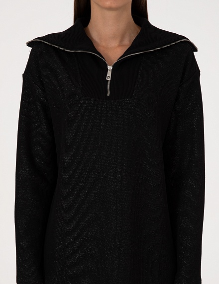 Свитер с высоким воротником на молнии - G022SZ0820STRAN_S Толстовка жен. (VR046, XS)