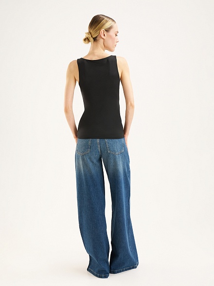 Топ в бельевом стиле - G022SZ0110SEDI Футболка жен. (VR046, XS)
