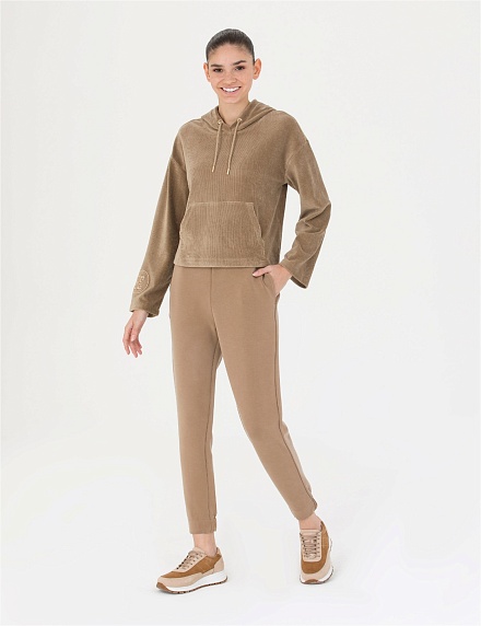 Брюки спортивные зауженные - G022SZ0OP0TUMY-P Брюки спорт. жен. (VR015, XS)