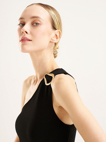 Топ на одно плечо - G022SZ0TK0KARPA Кофта жен. (VR046, S)