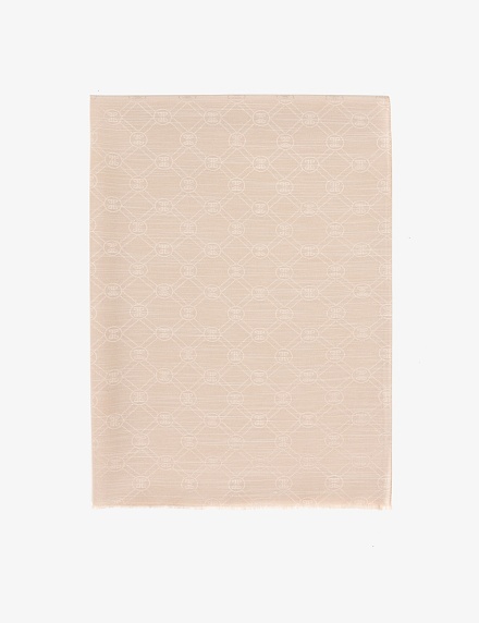 Шарф из смеси шелка и хлопка - A022SZ093SALKUBBEY Шарф жен. (VR011)