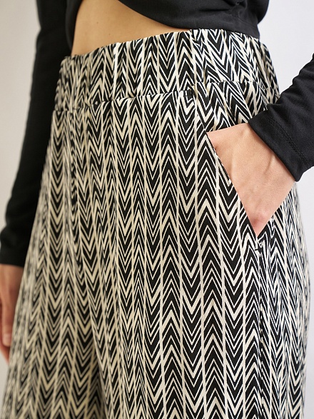 Брюки на резинке свободного кроя - G022SZ0780LONDI_P Брюки жен. (VR046, 40)