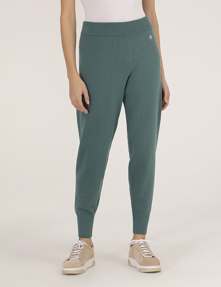 Брюки трикотажные зауженные - G022SZ0TP0ADEN-P Брюки спорт. жен. (VR154, S)
