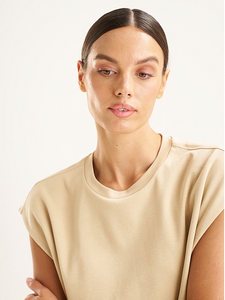 Футболка без рукавов - G022SZ0110CERA Футболка жен. (VR011, 2XS)