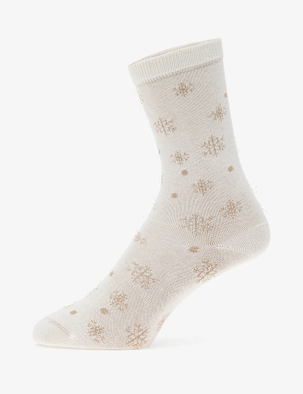 Носки высокие новогодние - A022SZ013SKTSK24YILBASI3LUSKT Носки жен. (VR019, 36_40)