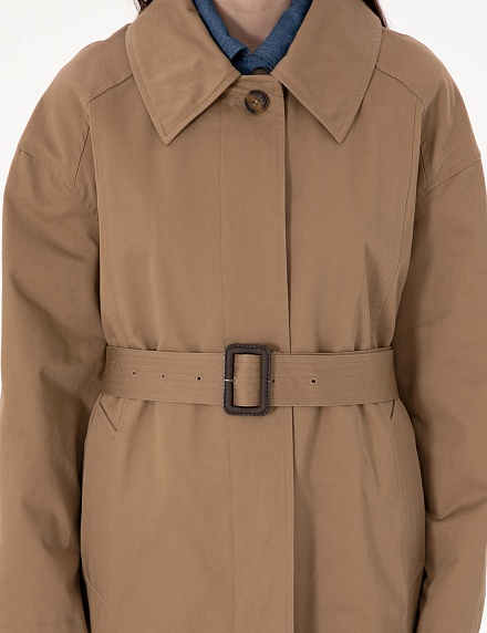 Плащ однобортный с поясом - G022SZ0KS0KRANC Куртка жен. (VR015, 36)